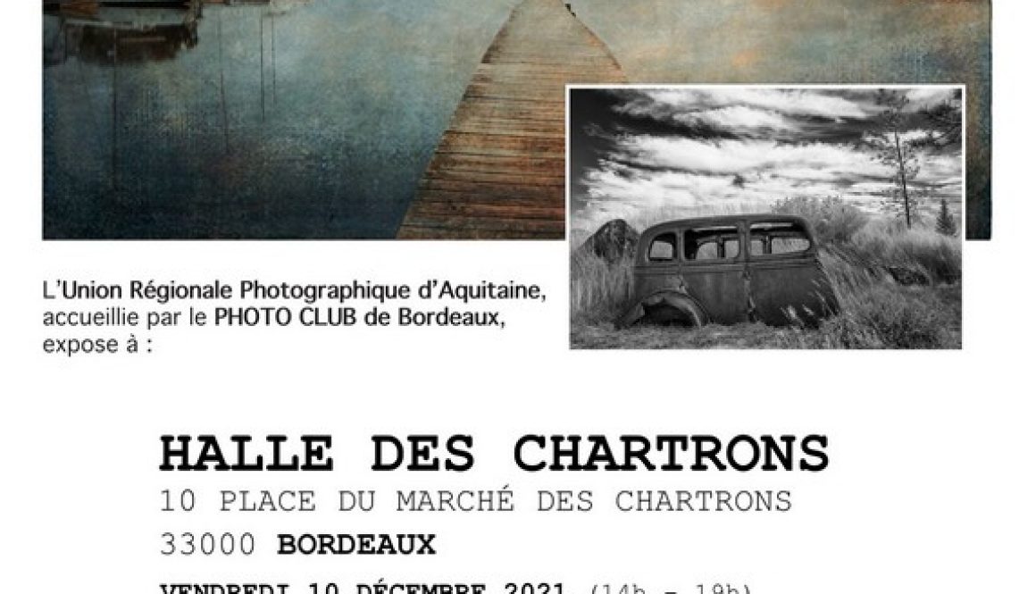 Affiche expo auteurs Bordeaux