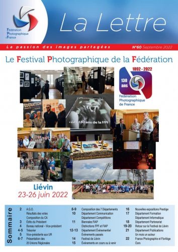 La Lettre 60 - Fédération photographique de France