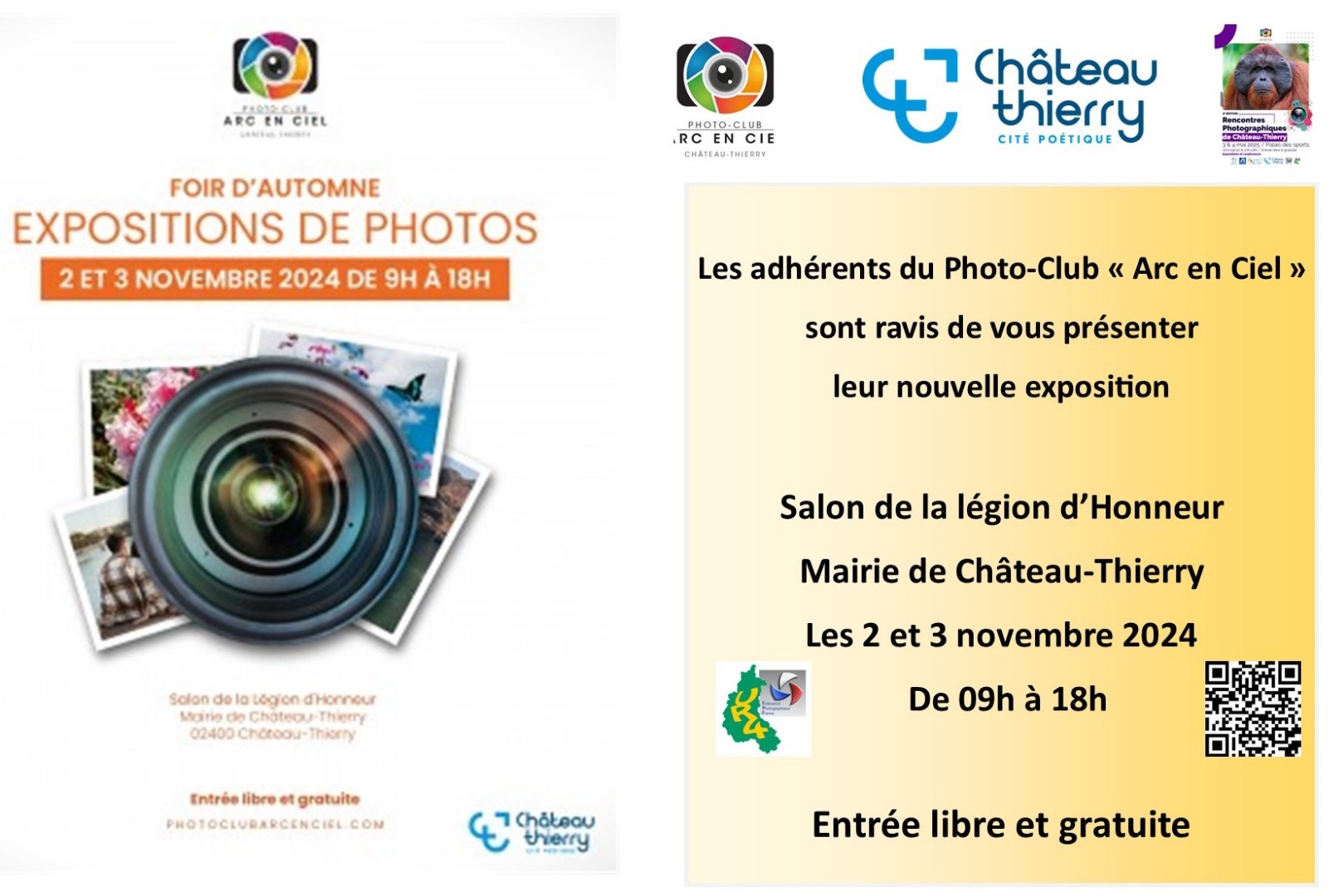 Exposition du Photo-Club Arc en Ciel