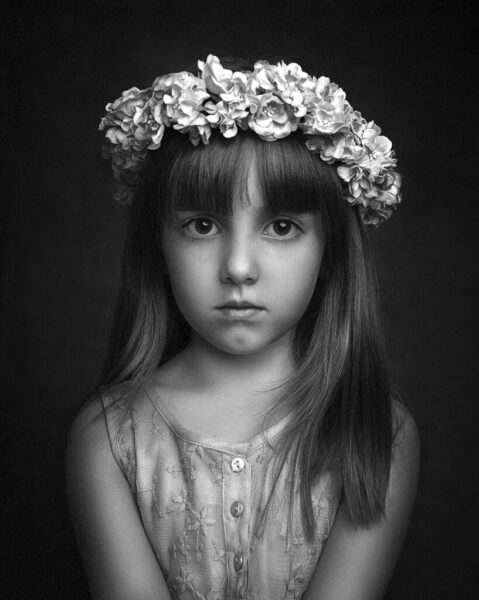 Coupe de France Papier Monochrome - NGUYEN Hai Yen - Paper Flower Crown - 1ère place