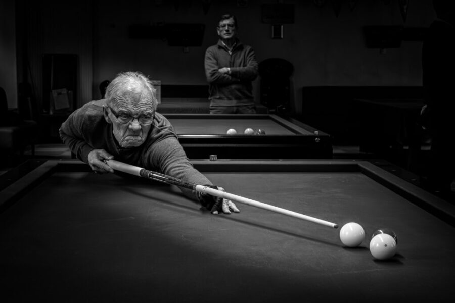 National 2 Papier Monochrome - STOLLE Alain - Du billard - 3ème place