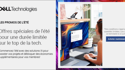 Promos de l'été - Dell Technologies l'IA à votre portée Promos de l'été - Dell Technologies l'IA à votre portée