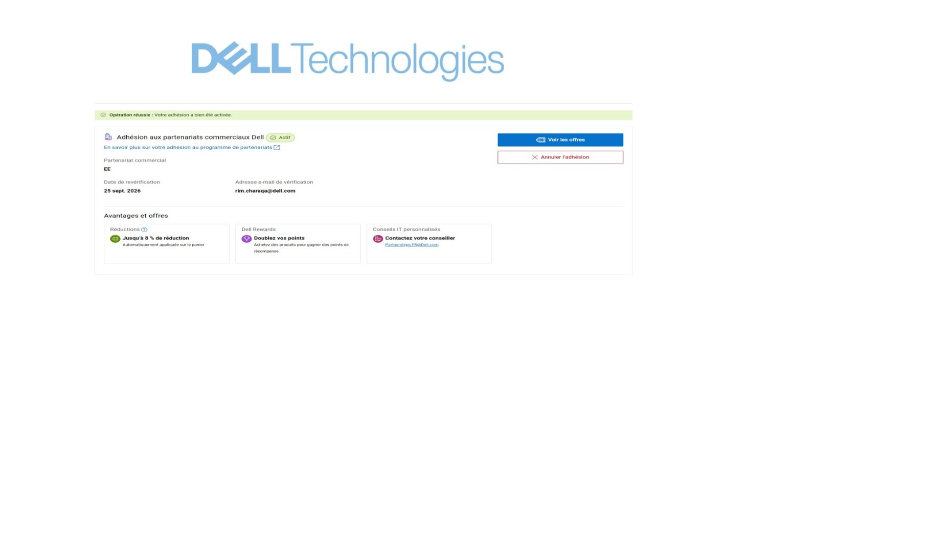 Guide Avantages Membres – Dell Technologies France P5 Guide Avantages Membres – Dell Technologies France P5