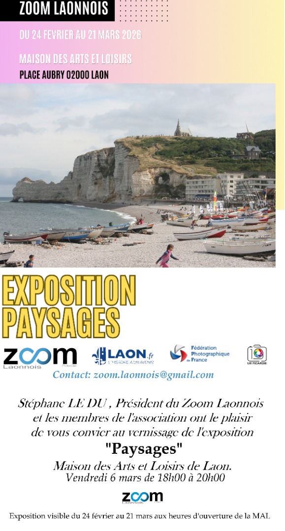 Exposition Paysages - Le Zoom Laonnois