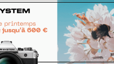 L’offre Cashback de printemps OM SYSTEM