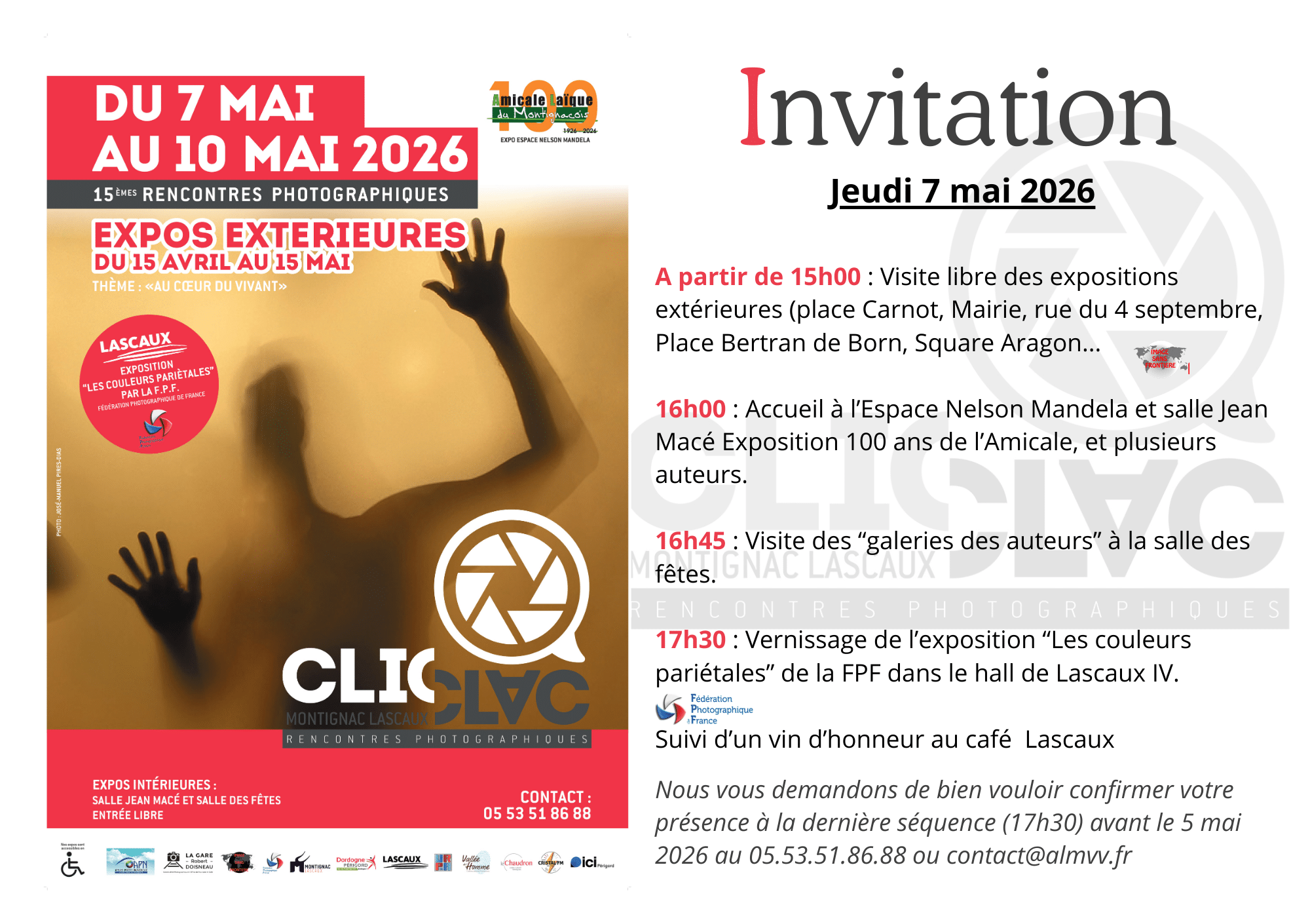 Invitation Cliclac 2